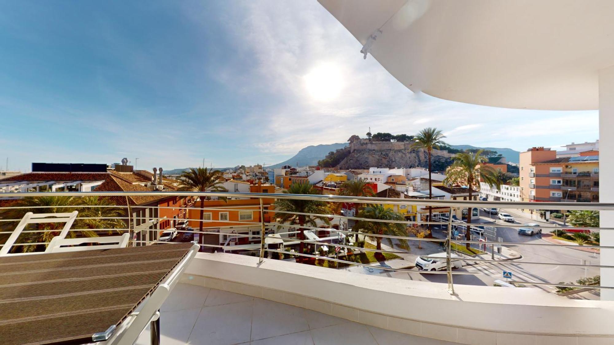 Denia Apartment Castle And Port Views With Ac Buitenkant foto
